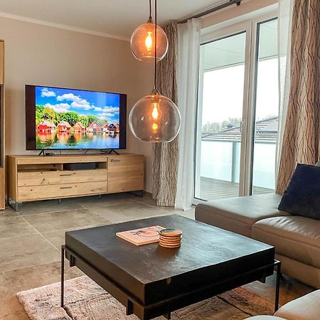 Lakeview Roebel - Penthouse Am Hafen Roebel Exterior foto