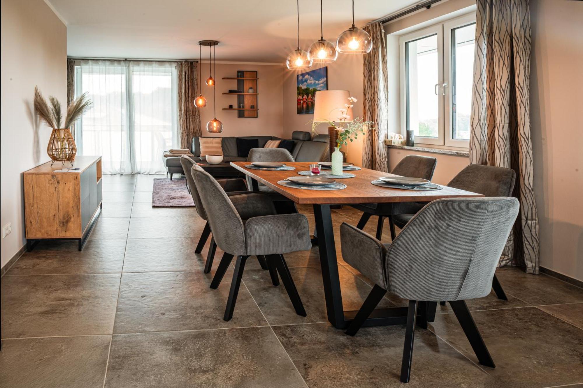 Lakeview Roebel - Penthouse Am Hafen Roebel Exterior foto